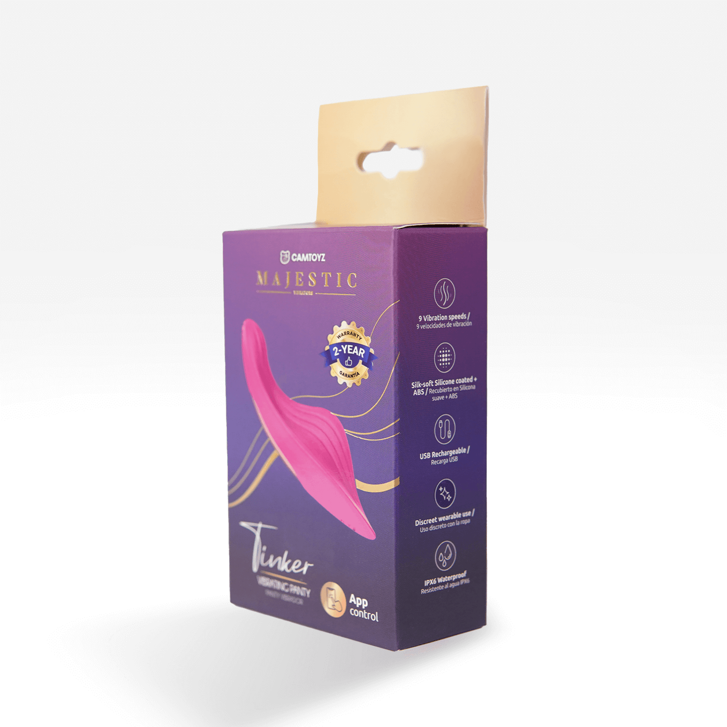 Vibrador Para Panty Tinker Con App Camtoyz