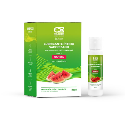 Lubricante Saborizado Sandía Elixir 30ML