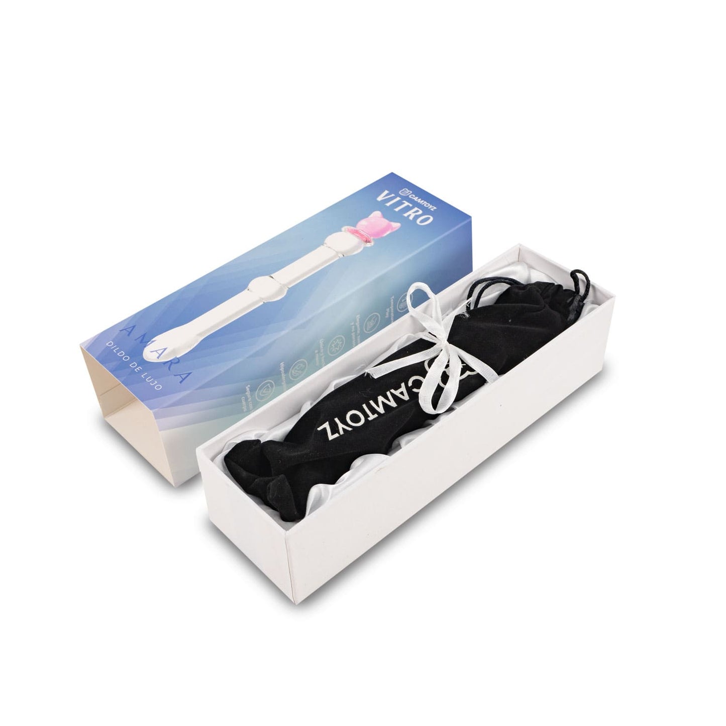 Dildo de Vidrio Amara 17 cm Camtoyz