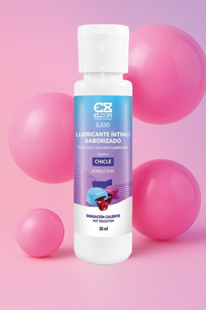 Lubricante Saborizado Chicle Elixir 30ML