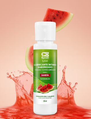 Lubricante Saborizado Sandía Elixir 30ML